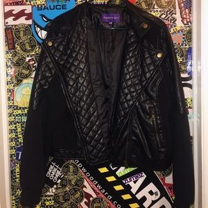 Madden girl faux leather jacket